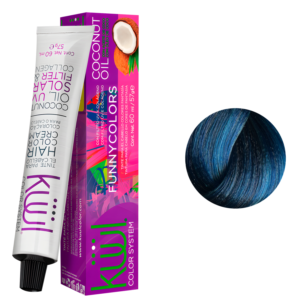 Tinte Kuul Funny Color Azul Jeans 60ml