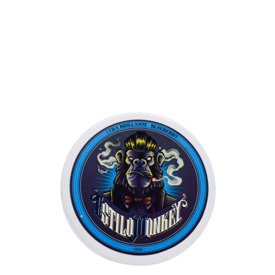 Estilo Monkey Cera Brillante Blue Berry 150gr