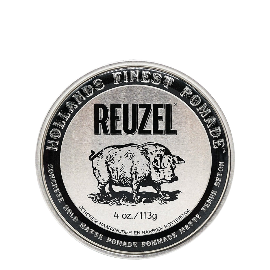 Cera Reuzel Concrete Hold Matte Plata 113gr Reuzel