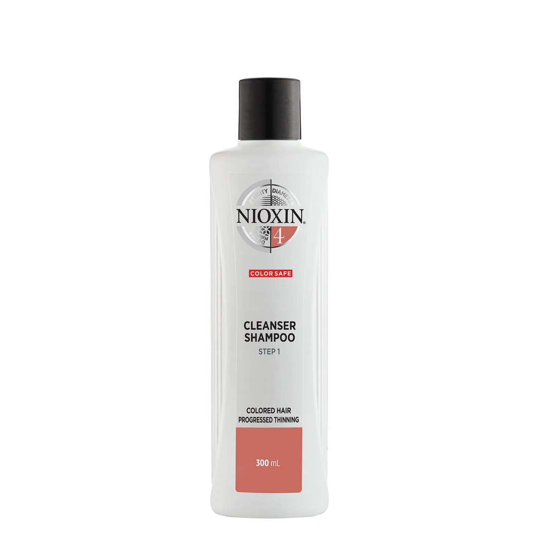 Nioxin 4 Cleanser Shampoo Color Step 1 De 300ml Nioxin