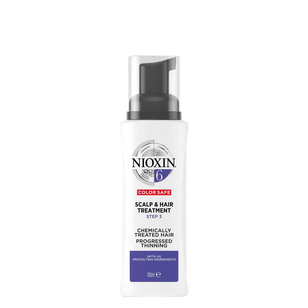 Nioxin 6 Scalp & Hair Treatment Chemically Treated De 100ml Nioxin