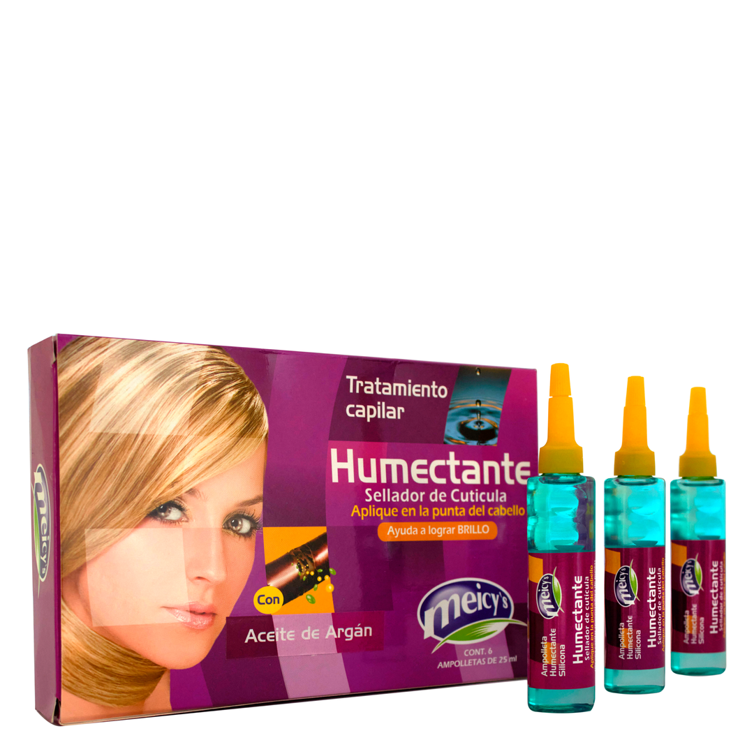 Meicys Tratamiento Capilar Humectante 6 Unds De 25ml Meicys