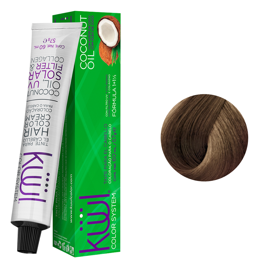 Tinte Kuul 8.11 Rubio Claro Cenizo Intenso 60ml