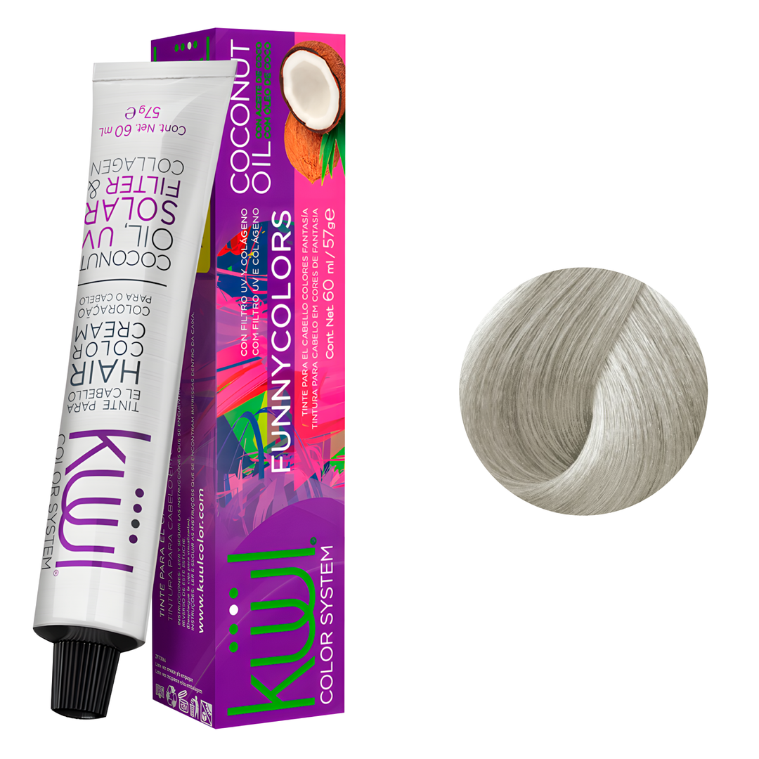 Tinte Kuul Funny Color Plata 60ml