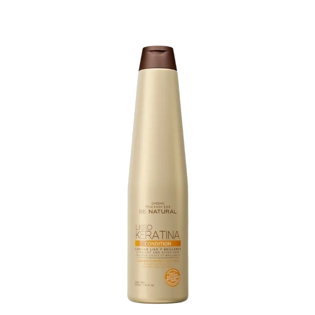 Be Natural Acondicionador Lisso Keratina 350ml Be Natural