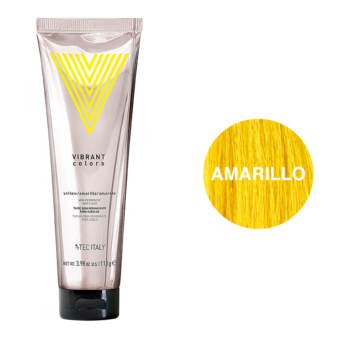Tec Italy Vibrant Colors Tinte Amarillo 113g Tec Italy