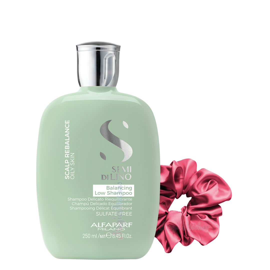 Alfaparf Semi Di Lino Scalp Rebalance Oily Skin Shampoo Equilibrador 250mL Alfaparf