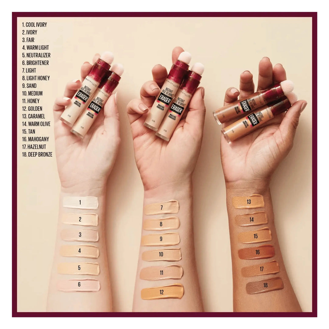 Maybelline Instant Age Rewind Corrector Tono 122 Arena / Sand 6ml Maybelline