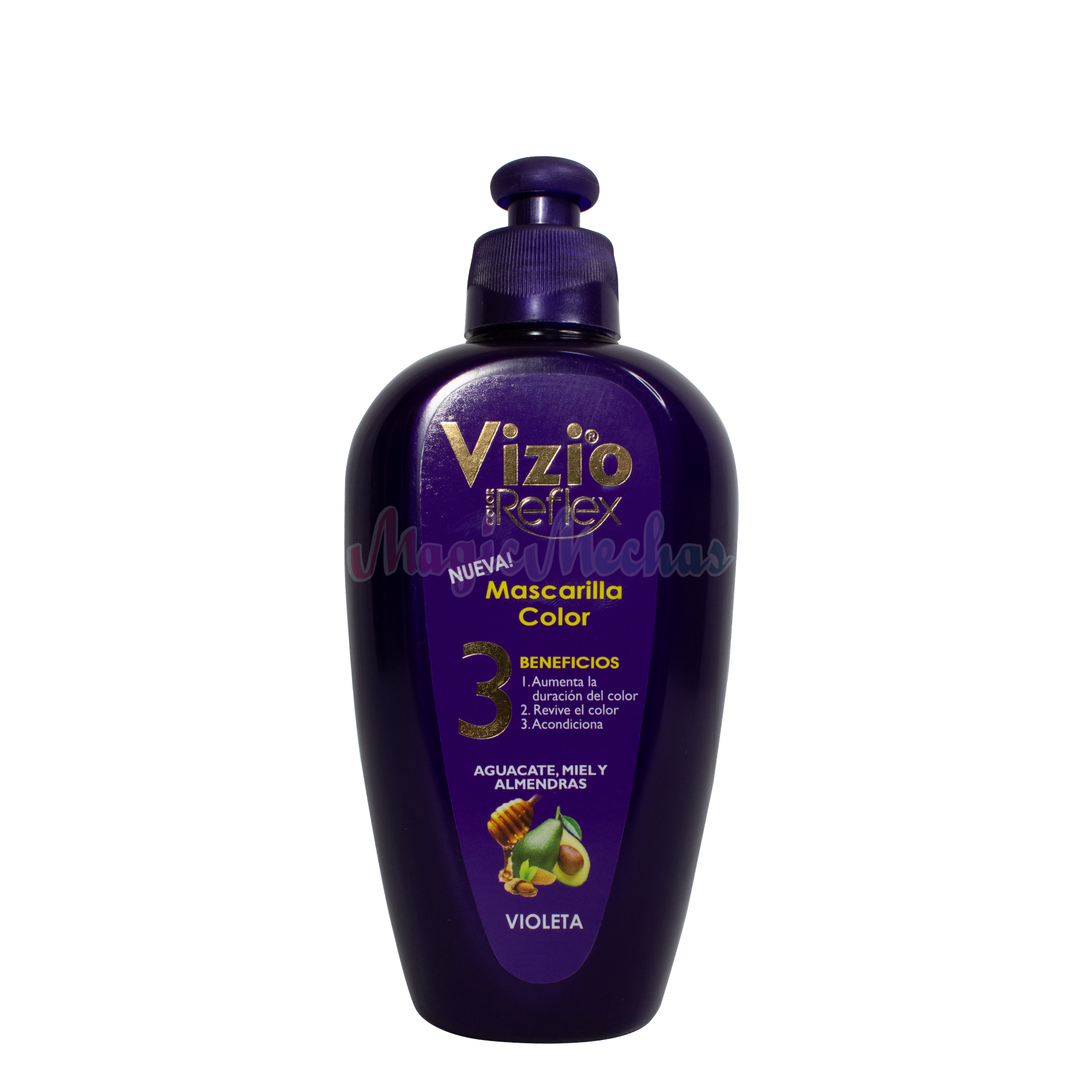 Meicys Vizio Mascarilla Color Violeta 320ml Meicys