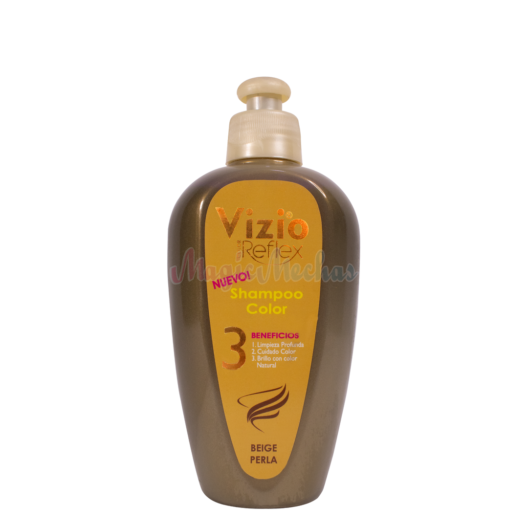 Meicys Vizio Shampoo Color Beige Perla 320ml Meicys