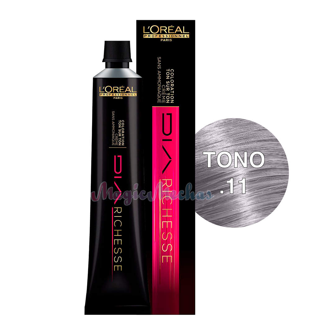 Loreal Dia Richesse Tinte Tono .11 Silver 60ml. Loreal Profesional