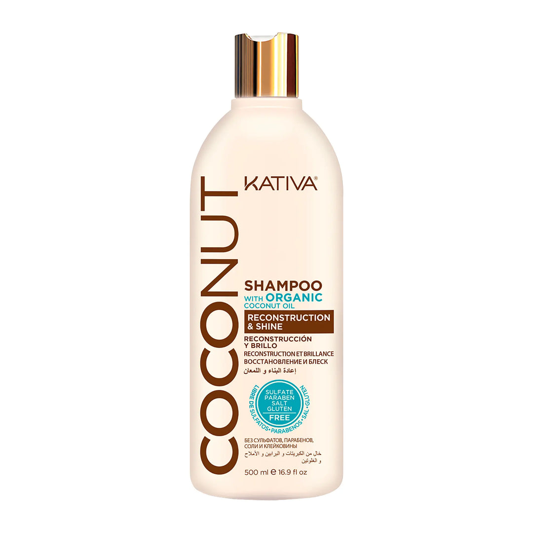 Kativa Aceite De Coco Orgánico Shampoo 500ml - Magic Mechas