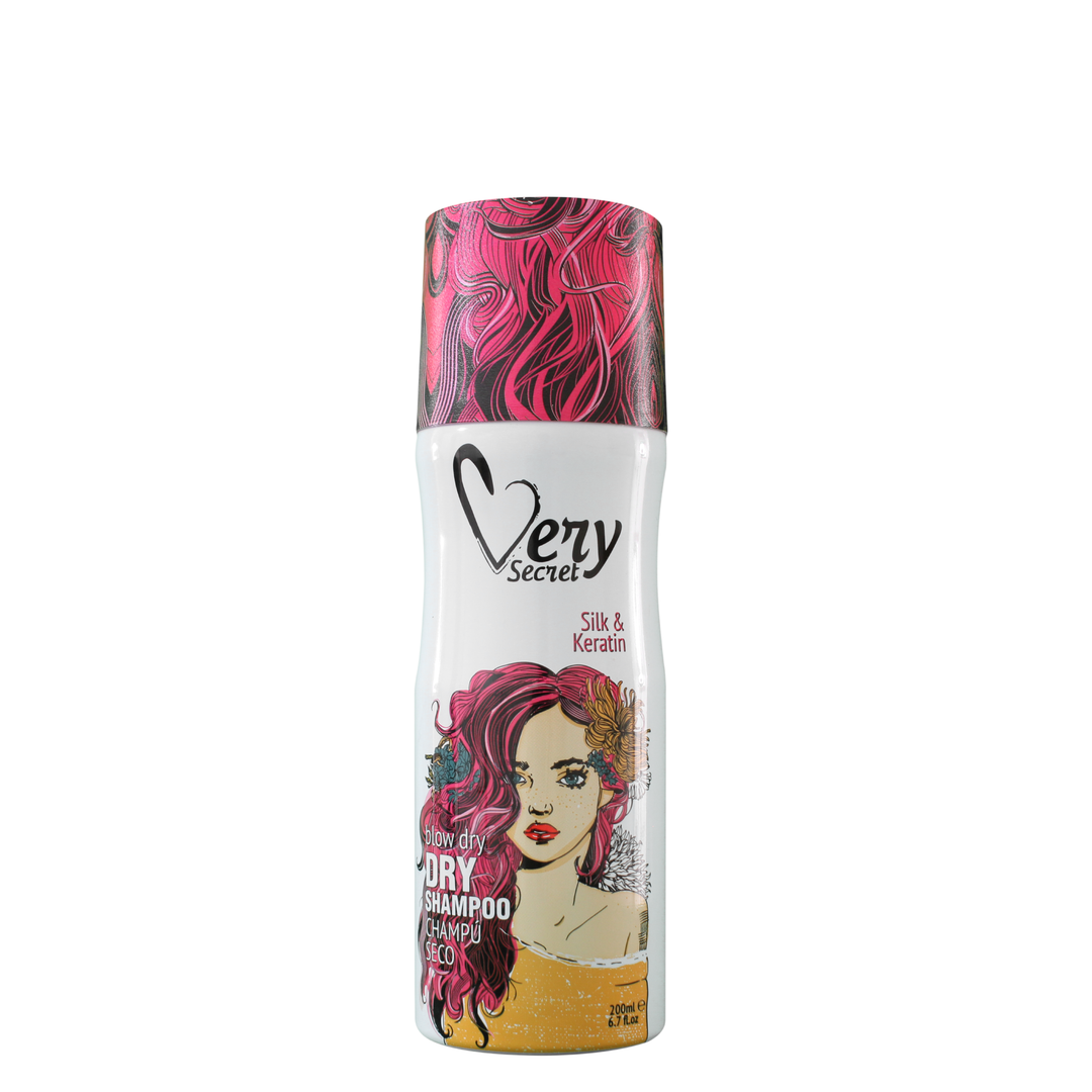 Very Secret Shampoo Seco Silk & Keratin 200ml Very Secret