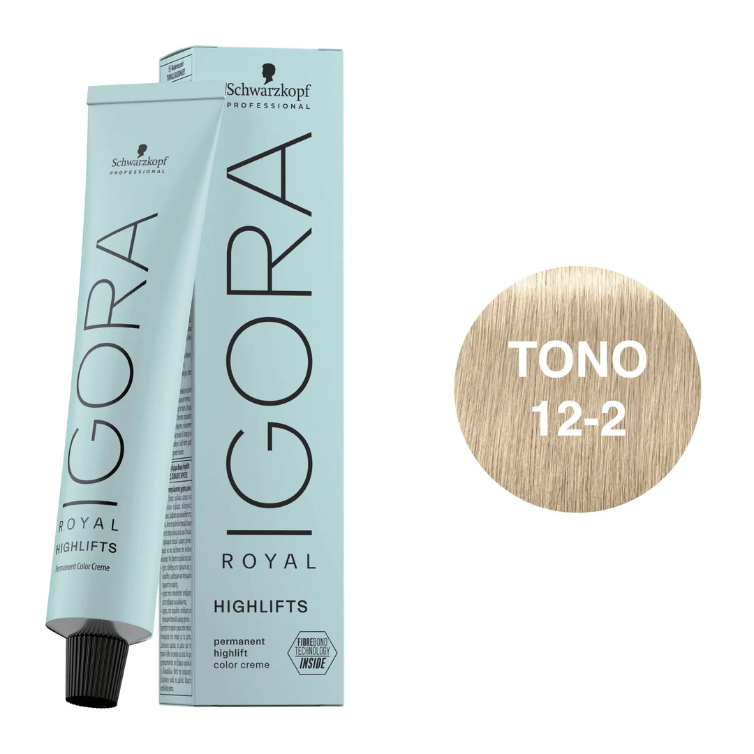 Igora Royal Highlifts Tono 12-2 Super Aclarante Humo 60mL - Magic Mechas