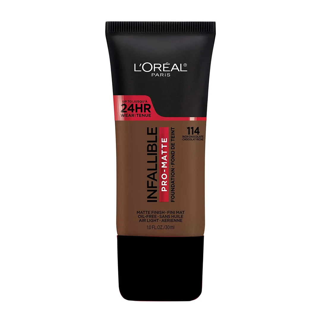 L’Oreal Infallible Pro-matte #114 Rich Chocolate - Magic Mechas