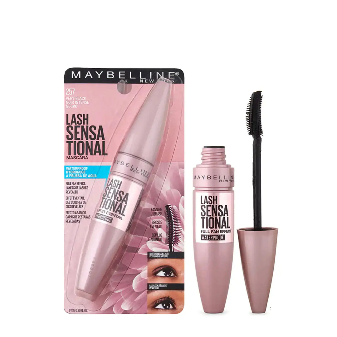 Maybelline Lash Sensational #257 Muy Negro a prueba de agua Maybelline