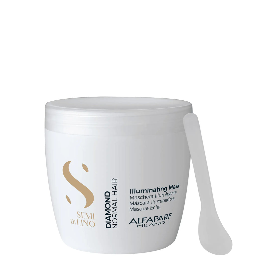 Alfaparf Semi Di Lino Diamond Normal Hair Mascarilla Iluminadora 500mL - Magic Mechas