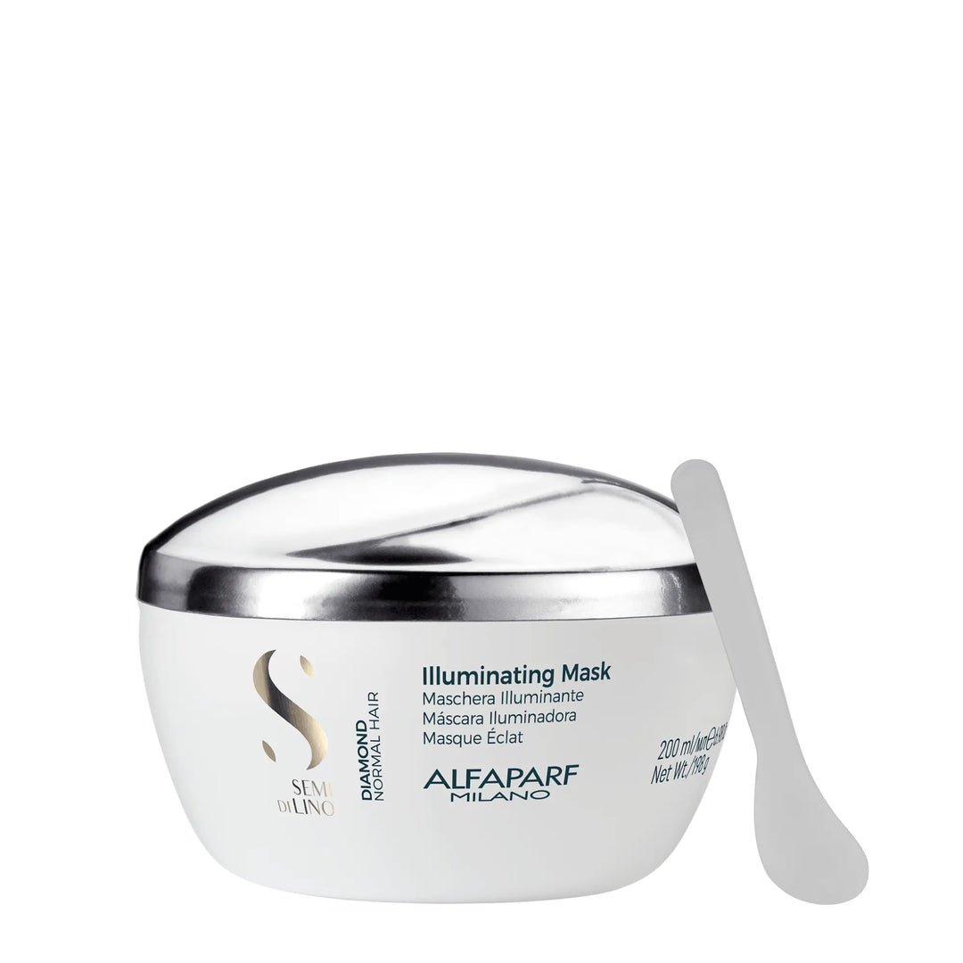 Alfaparf Semi Di Lino Diamond Normal Hair Mascarilla Iluminadora 200mL - Magic Mechas