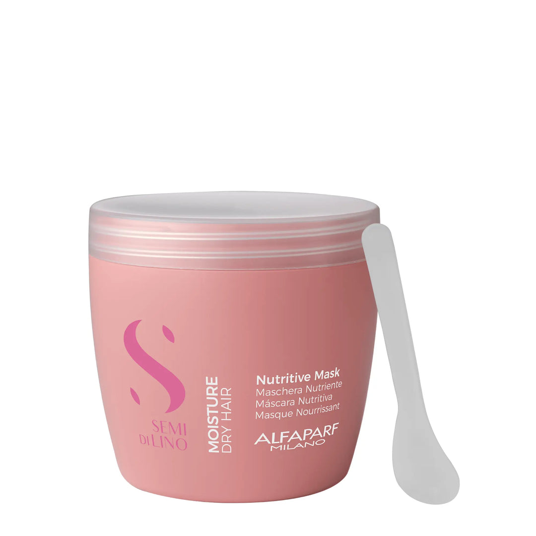 Alfaparf Semi Di Lino Moisture Dry Hair Mascarilla Nutritiva 500mL - Magic Mechas