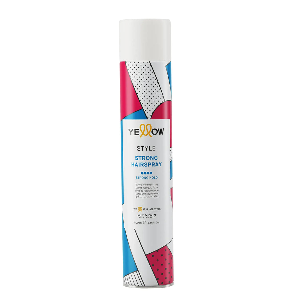 Yellow Style Strong Hairspray 500mL - Magic Mechas