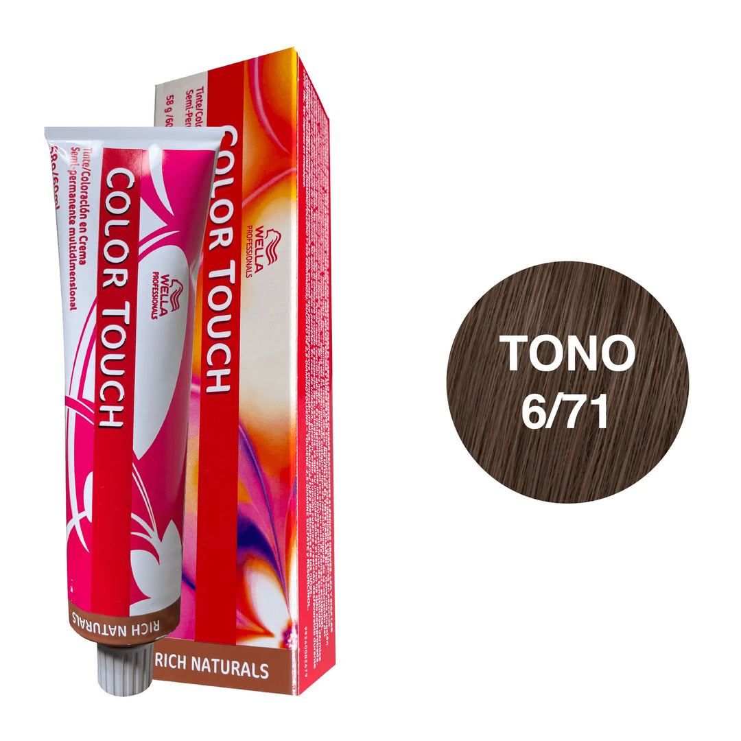 Tinte Wella Color Touch Tono 6/71 60ml - Magic Mechas