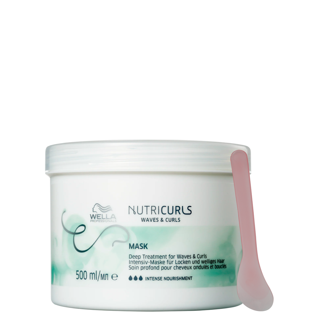 Wella Nutricurls Mascarilla Profunda Para Ondas y Rizos 500mL Wella