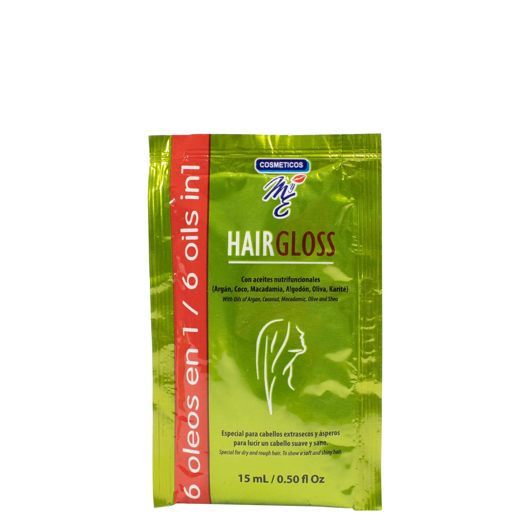 M&E Hair Gloss 6 Oleos 15g MYE