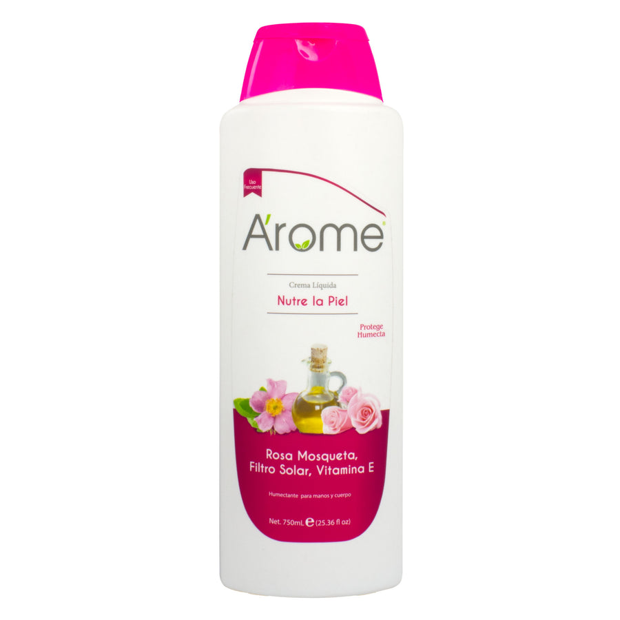 Arome Crema Liquida Rosa Mosqueta 750ml Arome