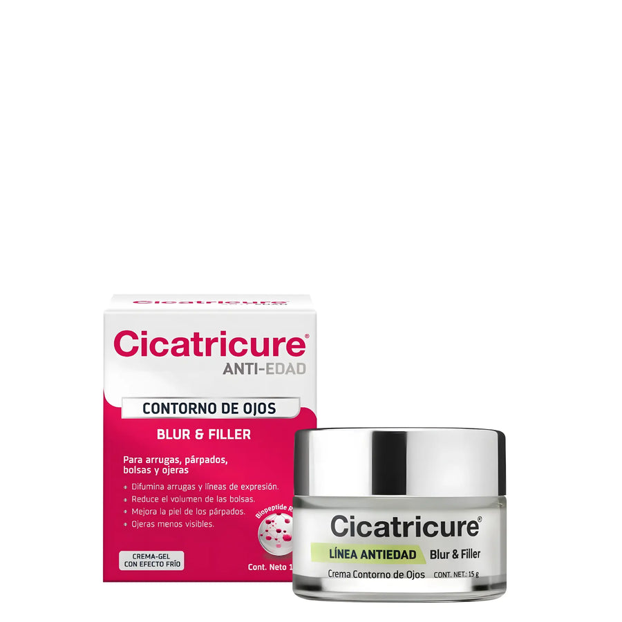 Cicatricure Crema Facial Contorno De Ojos Antiarrugas Antiedad Blur & Filler 15G Cicatricure