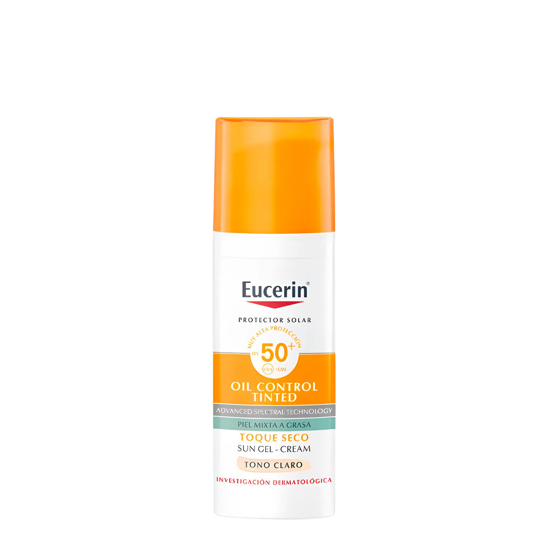 Eucerin Protector Solar Facial Toque Seco Tono Claro 50ml Eucerin