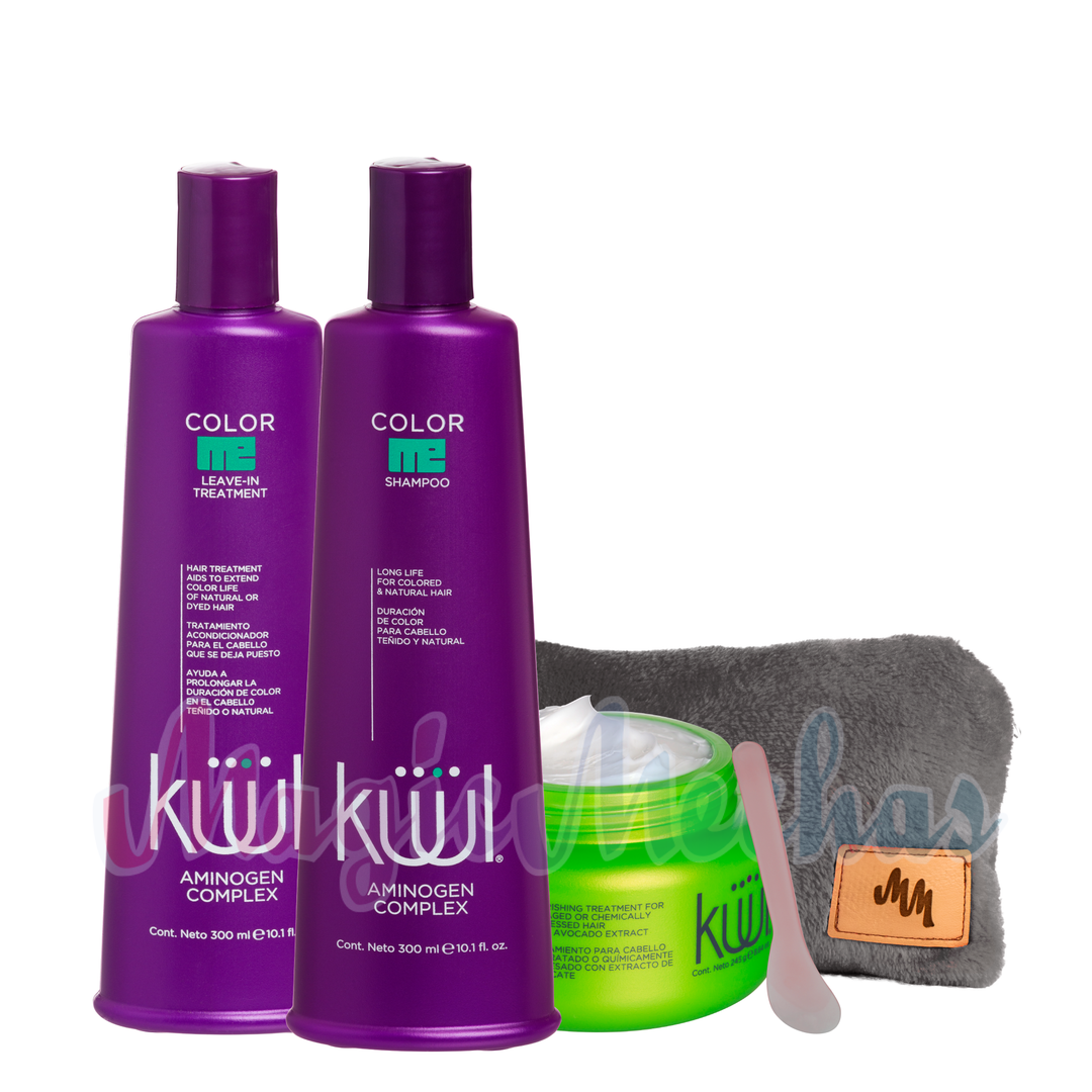 Kuul Color Me Shampoo +Tratamiento + Mascarilla + Obsequio Kuul