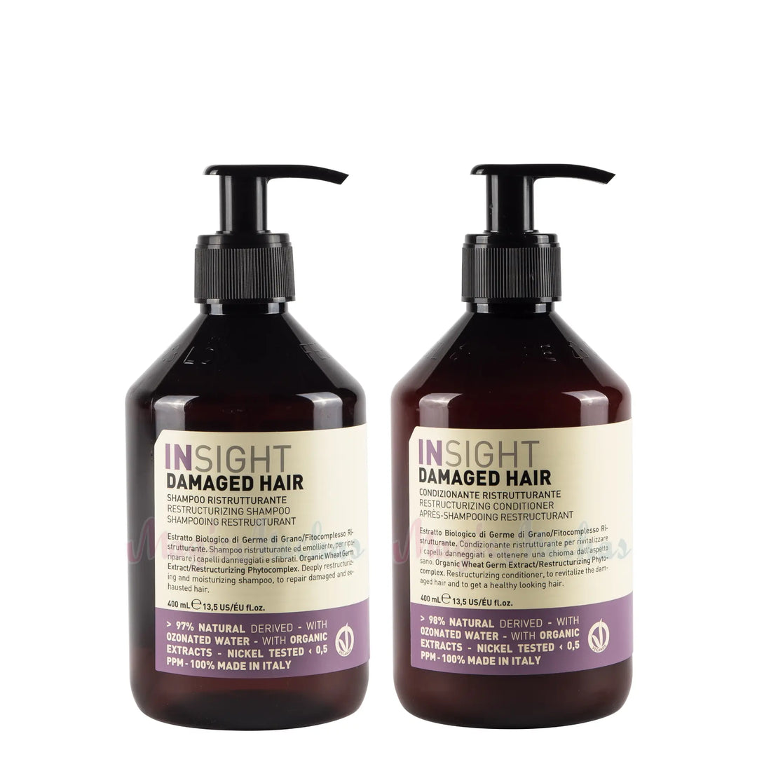 Insight Damaged Hair Restructurizing Shampoo + Acondicionador Insight