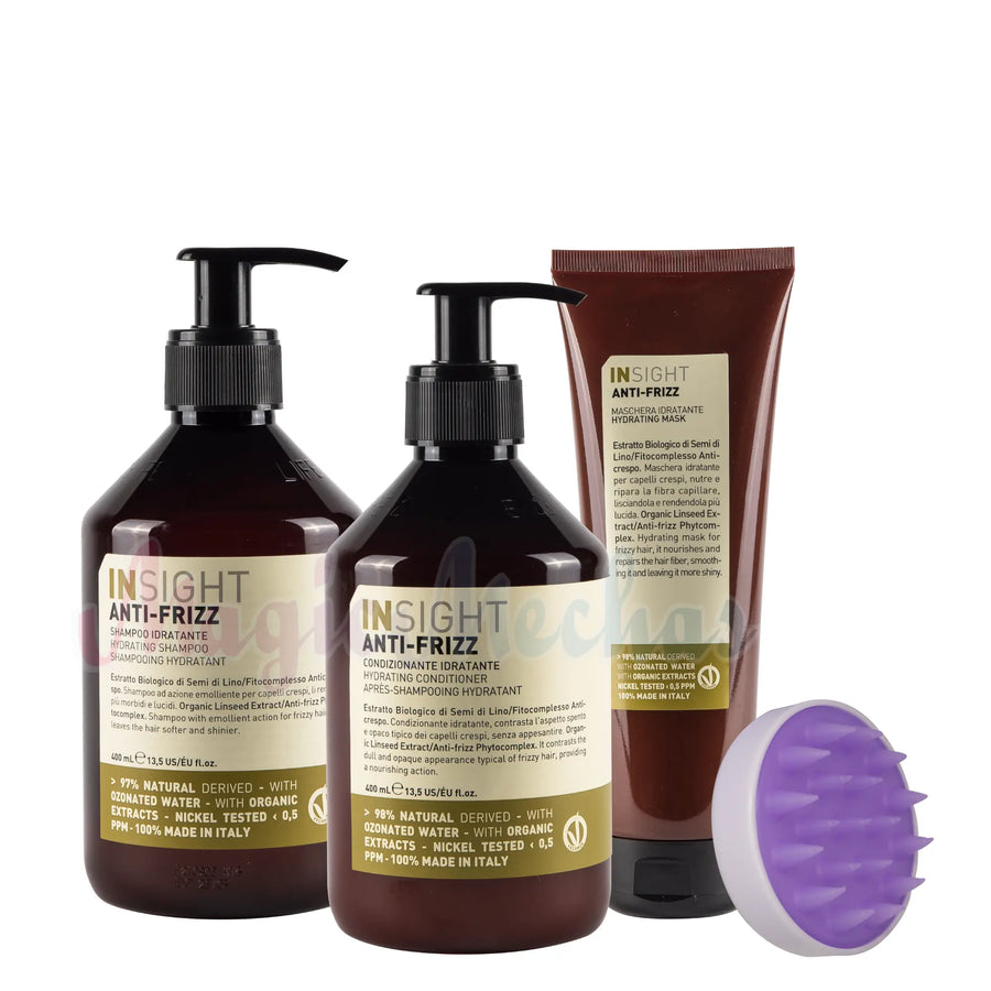 Insight Anti Frizz Hydrating Shampoo + Acondicionador + Mascarilla Insight