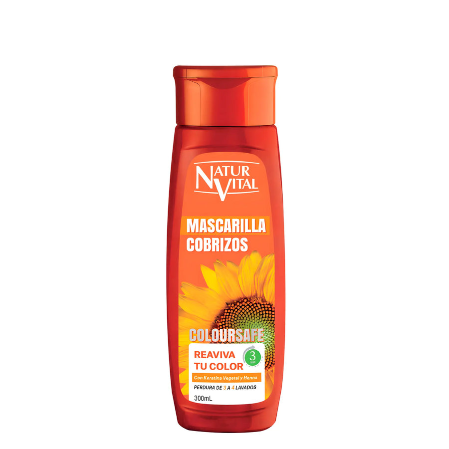 Naturaleza y Vida Mascarilla Capilar Coloursafe Cobrizo 300ml Naturaleza y Vida