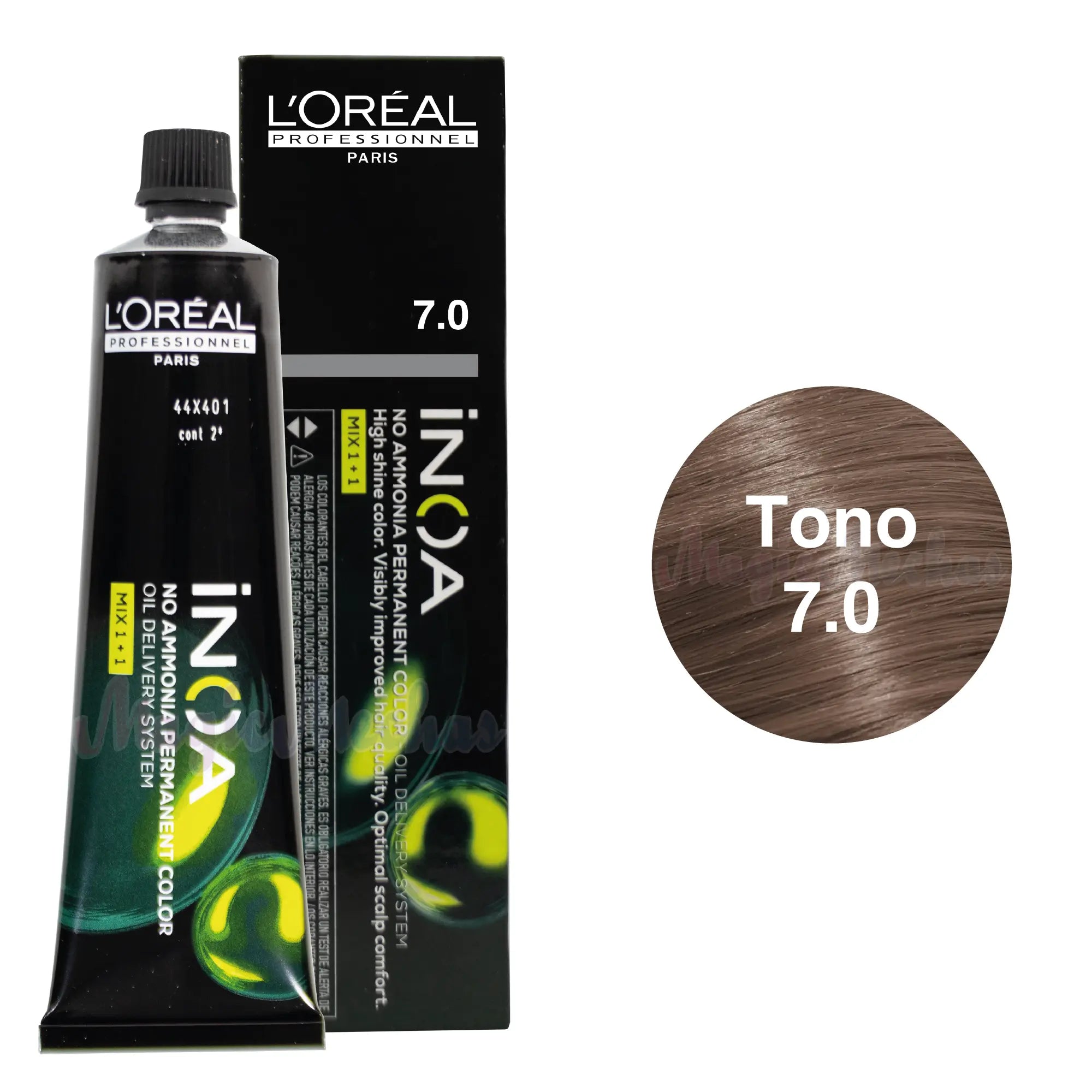 Tinte Inoa Tono 7.0 Rubio Profundo 60ml Loreal Profesional