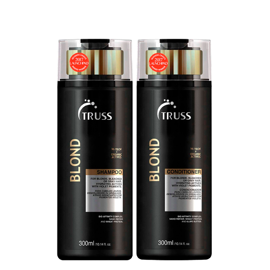 Kit Truss Blond Shampoo + Acondicionador 300ml Truss