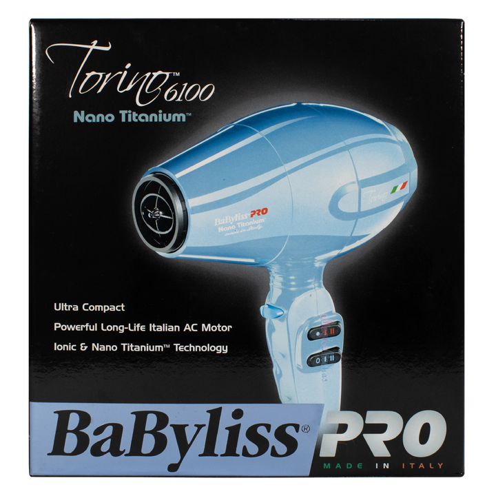 Babyliss Pro Secador Nano Titanium Torino 6100 Babyliss Pro