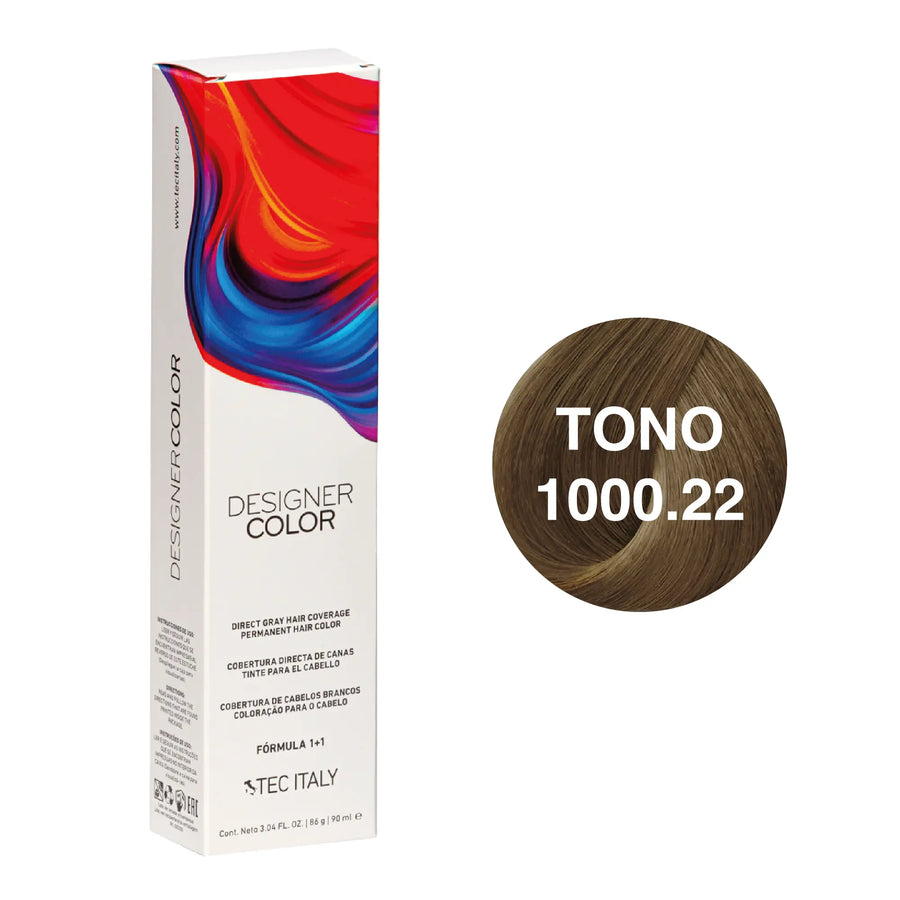 Tec Italy Tinte 1000.22 Superlift Doble Nacarado de 90ml Tec Italy