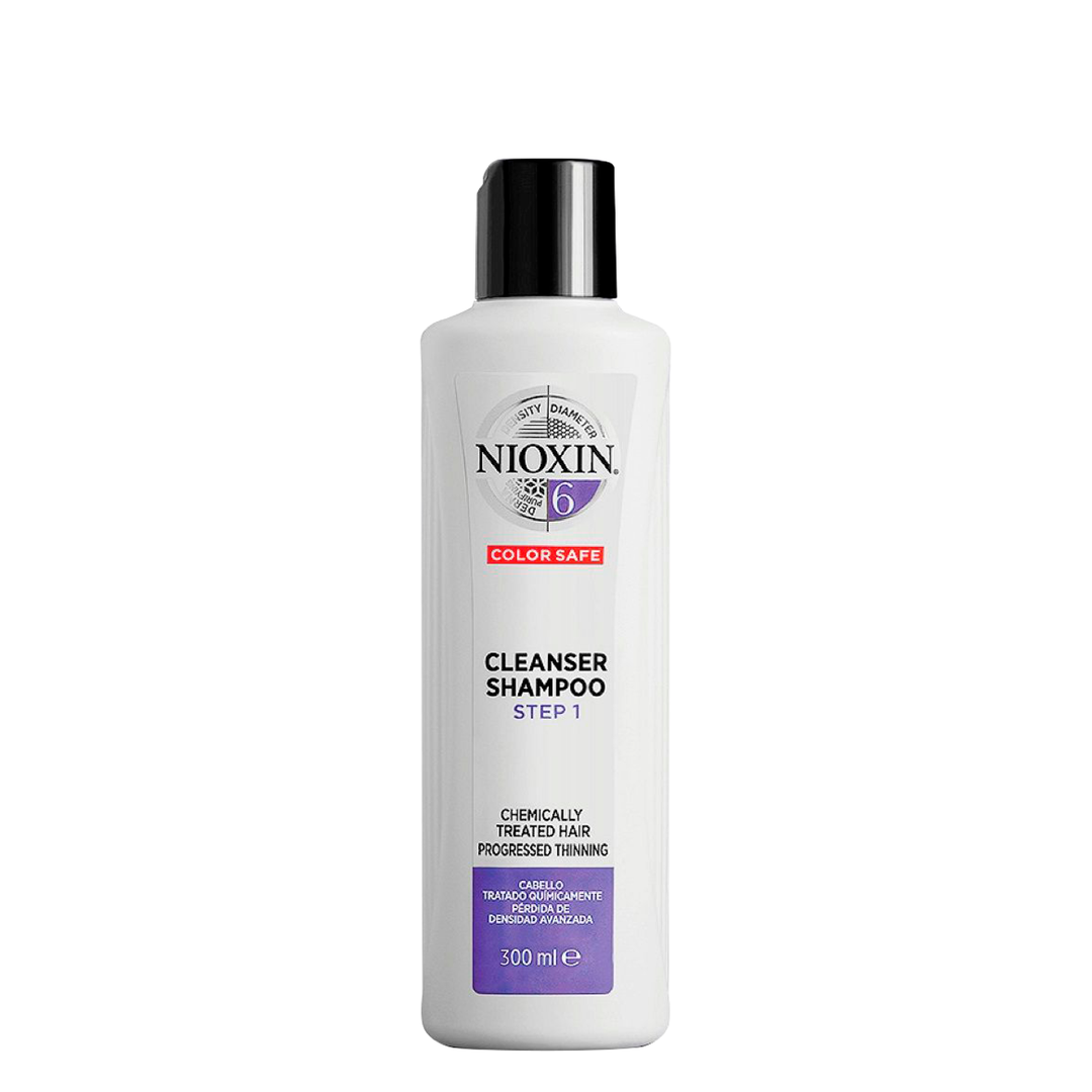Nioxin 6 cleanser shampoo chemically step 1 300ml Nioxin