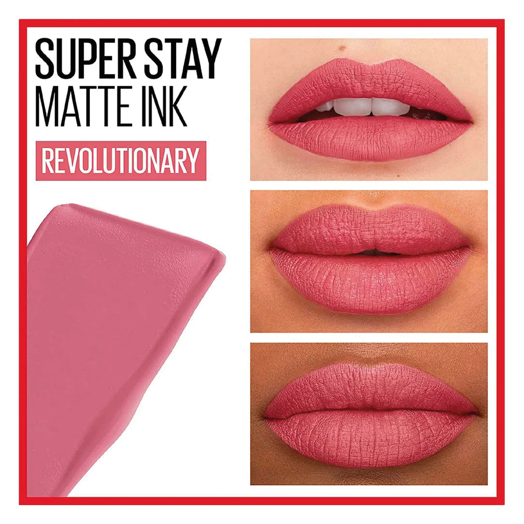 Superstay Matte Ink 180 Pink Revolutionary Maybelline