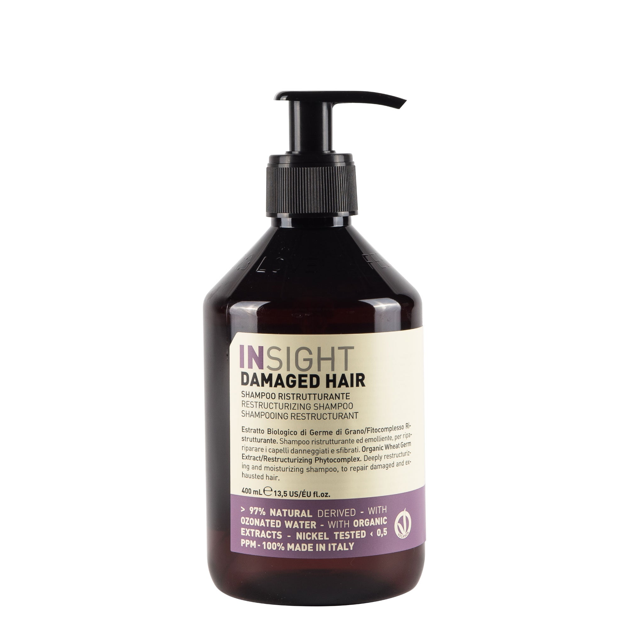 Insight Damaged Hair Shampoo 400ml Insight