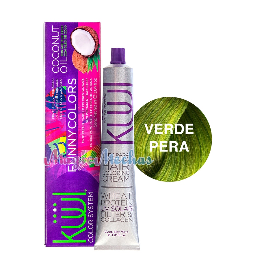 Tinte Kuul Funny Color Verde Esmeralda 90ml Kuul