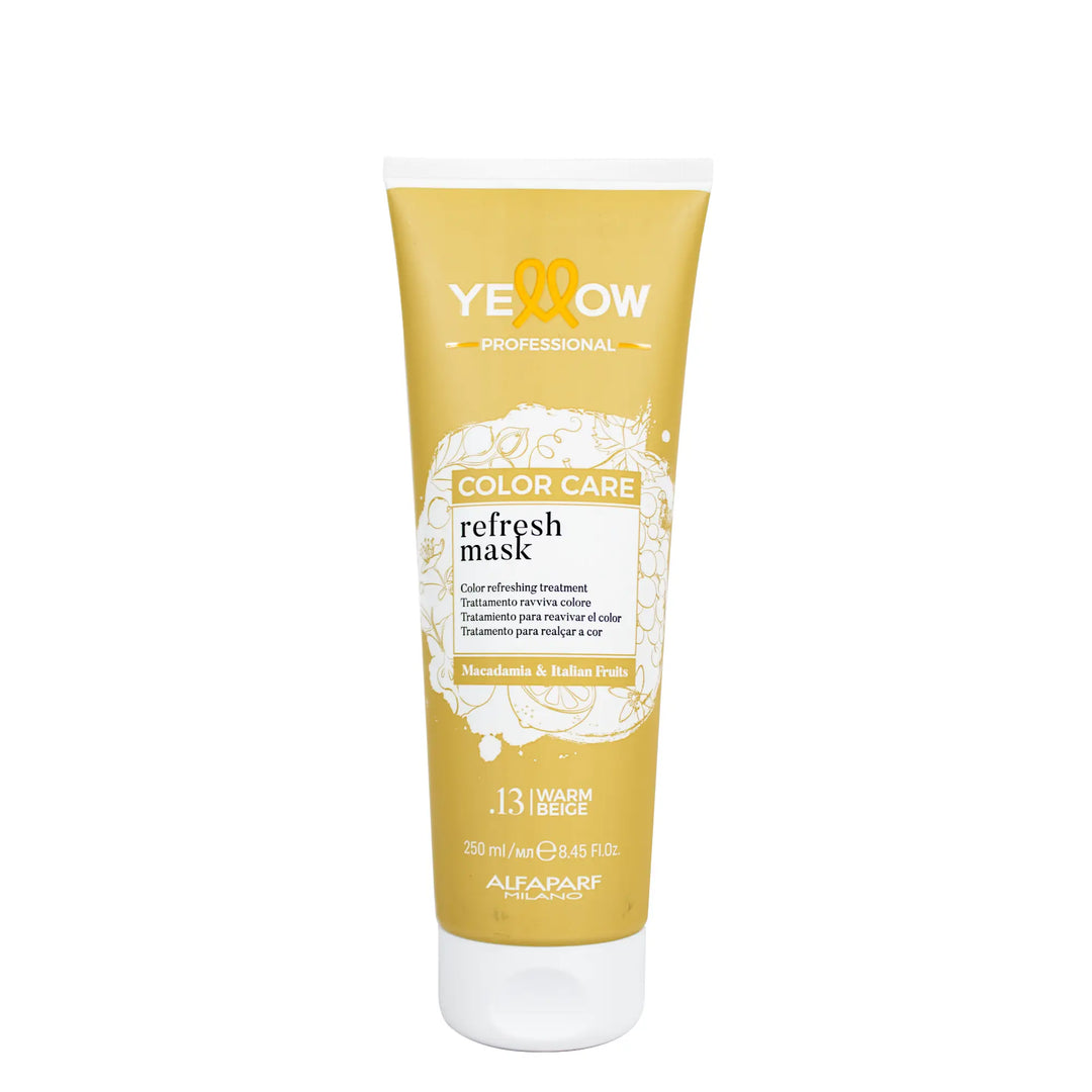 Yellow Color Care Refresh Mask Warm Beige 250 ml Yellow