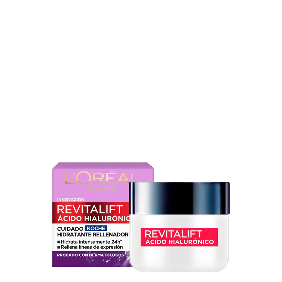 Revitalift Hidratante Acido Hialuronico Cuidado Noche Loreal Paris