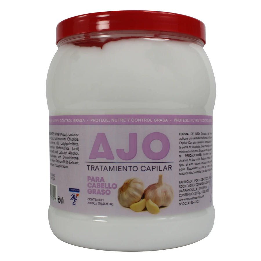 MyE Tratamiento Capilar Con Ajo En Bombonera 2000g MYE