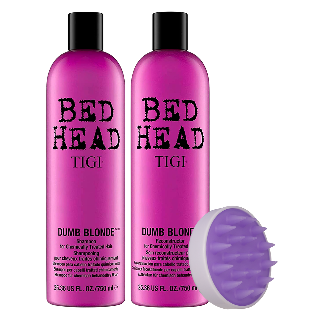 Kit Bed Head Tigi Dumb Blonde Shampoo + Acondicionador + Obsequio Tigi