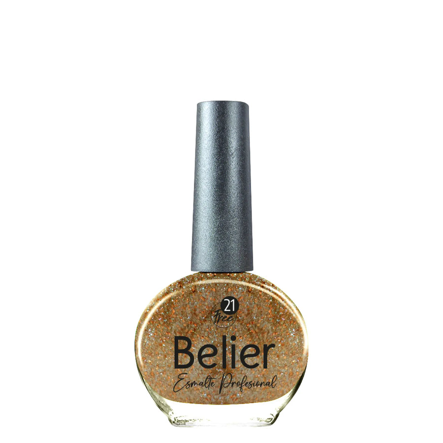 Belier Esmalte Glitter Gold 13ml Belier