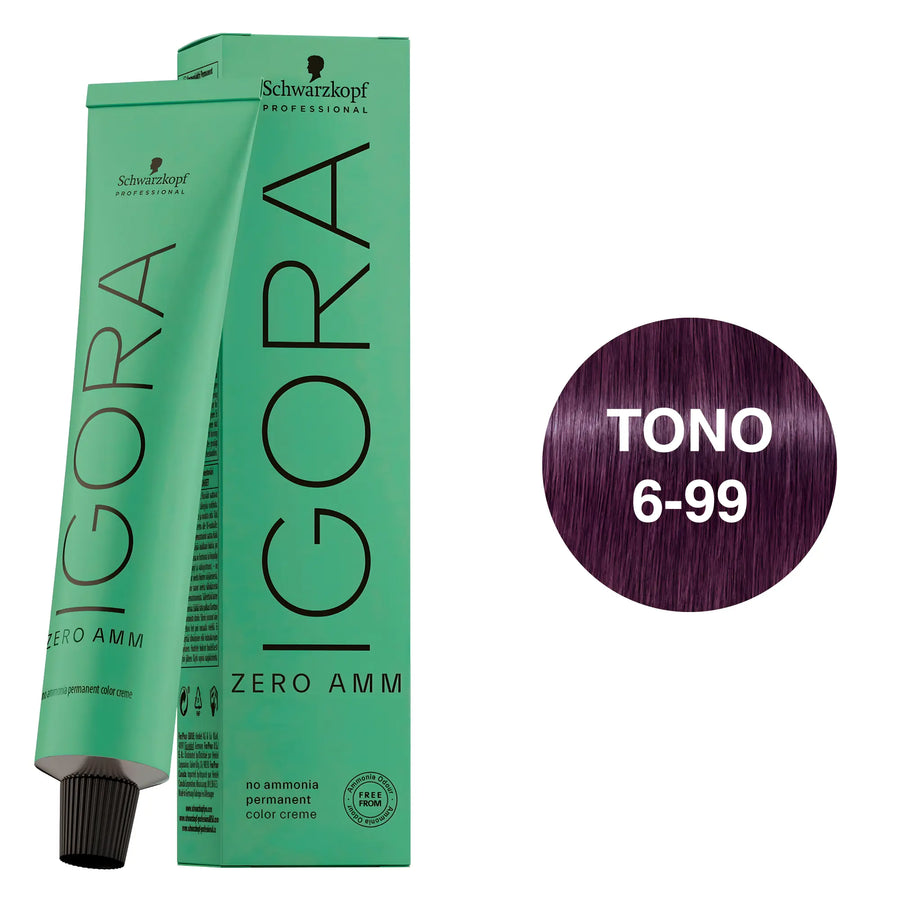 Igora Zero Tinte Permanente 6-99 60ml Magic Mechas