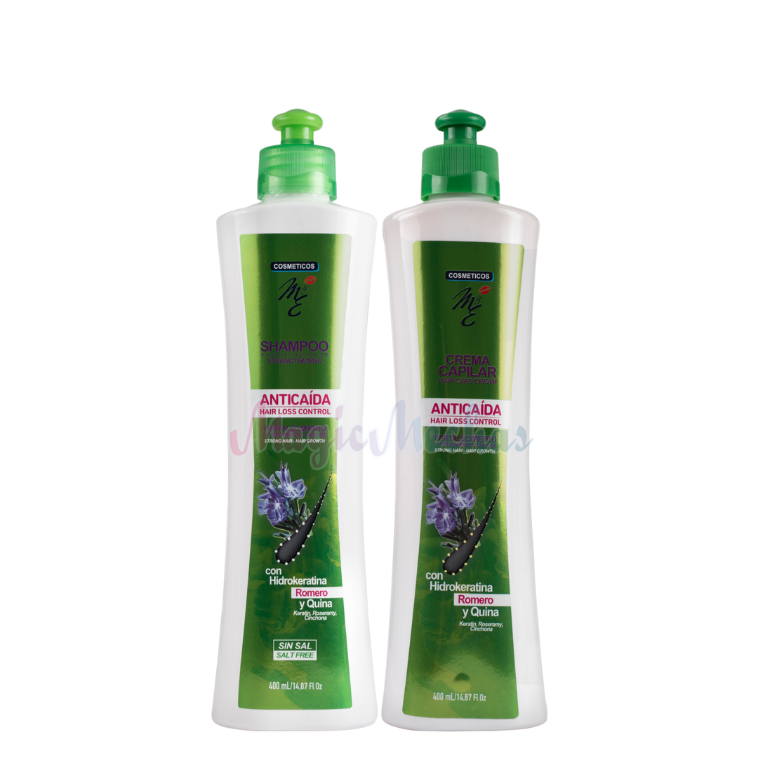 Kit MyE Anticaida Shampoo + Crema Capilar MYE