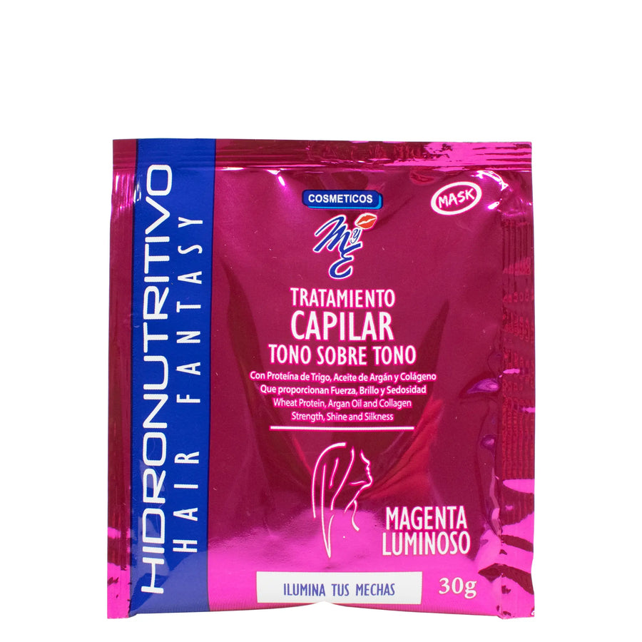 MyE Tratamiento Capilar Tono sobre Tono Magenta Luminoso Sachet 30g MYE